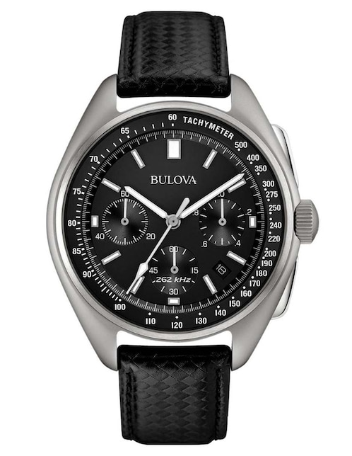 Box set reloj Bulova Cronógrafo Lunar Pilot para hombre 96B251