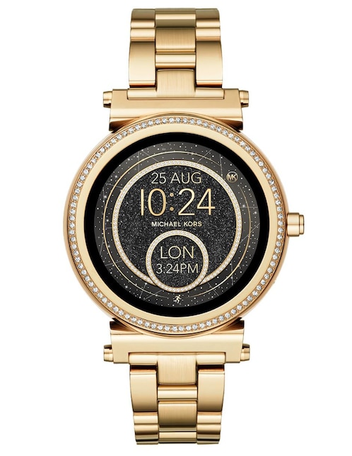 Smartwatch para dama Michael Sofie MKT5021 dorado | Liverpool.com.mx