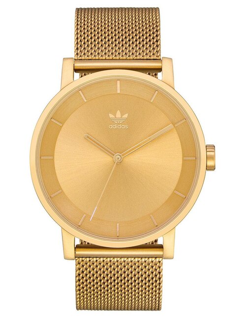 reloj adidas dorado