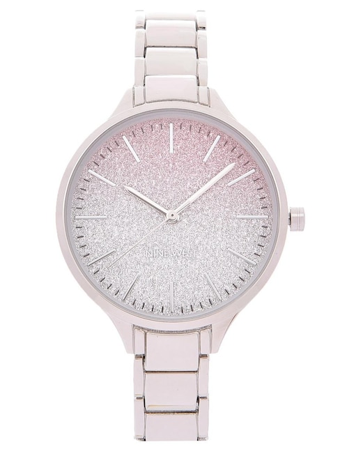 Reloj Nine West Silver Collection para mujer NW2337OMSV