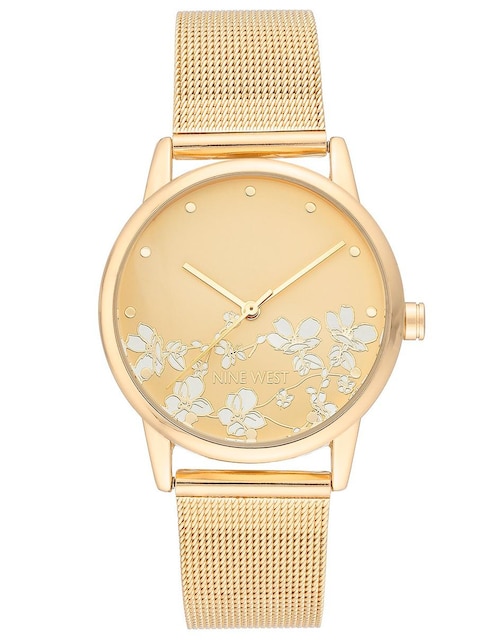 Reloj Nine West Gold Collection para mujer NW2428FLGP