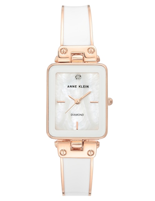 Reloj Anne Klein White and Gold para mujer AK3636WTRG