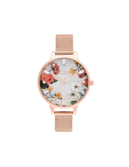 Reloj Olivia Burton Sparkle Floral para mujer OB16BF28