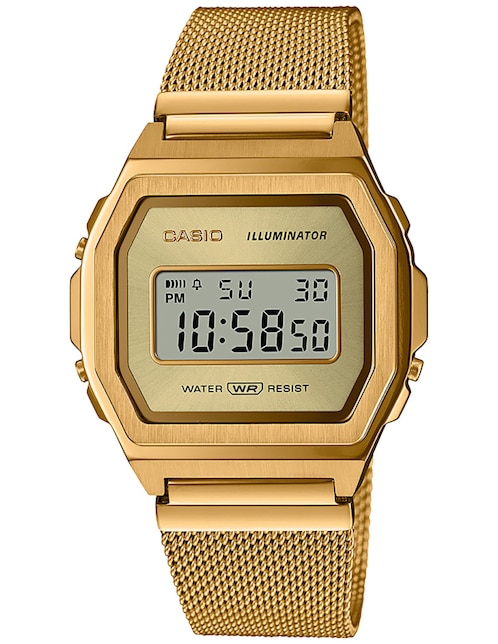 Reloj Casio Vintage a1000 unisex A1000mg-9vt