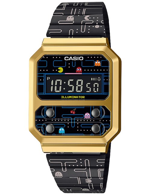 judío todo lo mejor Penélope Reloj Casio Casio Vintage unisex A100wepc-1bcr | Liverpool.com.mx