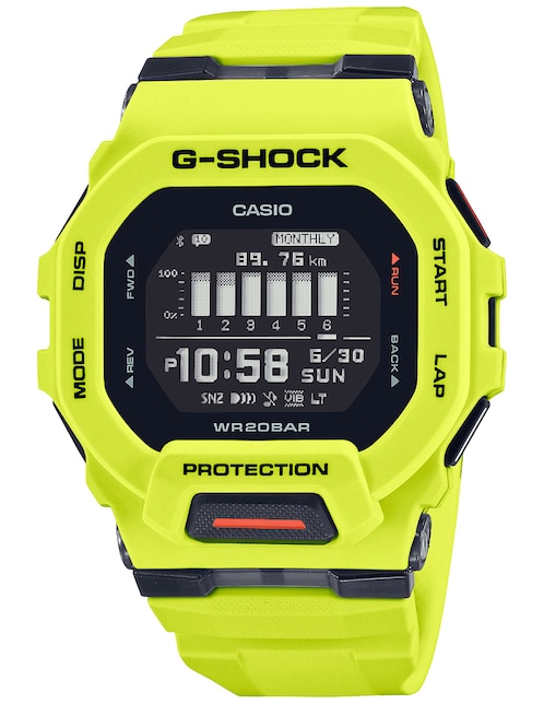 Reloj Casio G-shock Gbd200 G-Squad para hombre Gbd-200-9cr