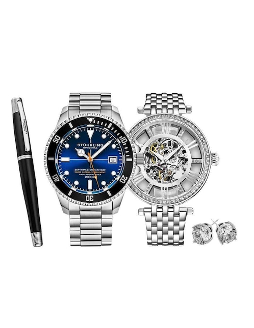 Reloj Gevril Aquadiver/Legacy unisex 883H.03/3944.1 SET