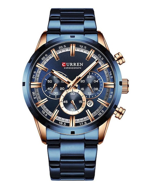 Reloj Fashion Crystals Curren para hombre 8355