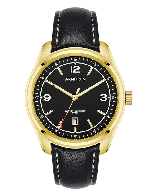 Reloj Armitron Black Collection para hombre 205487bkgpbk