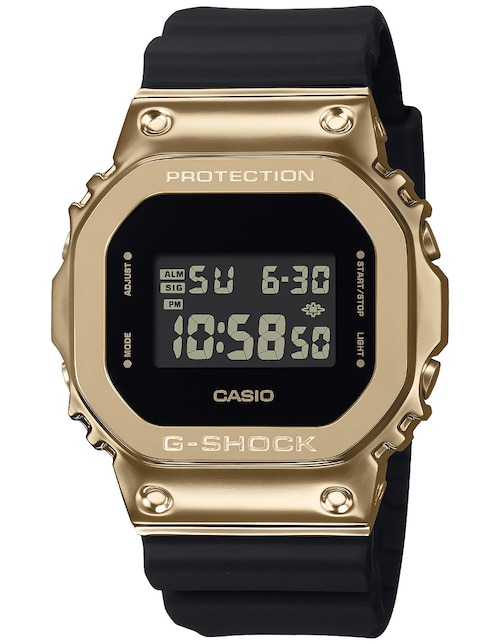 Reloj Casio G-shock Metal Bizel Gm-5600 para hombre gm-5600g-9cr