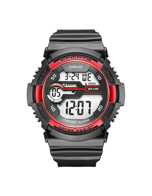 Reloj Diray Gents Black para hombre DR357G4