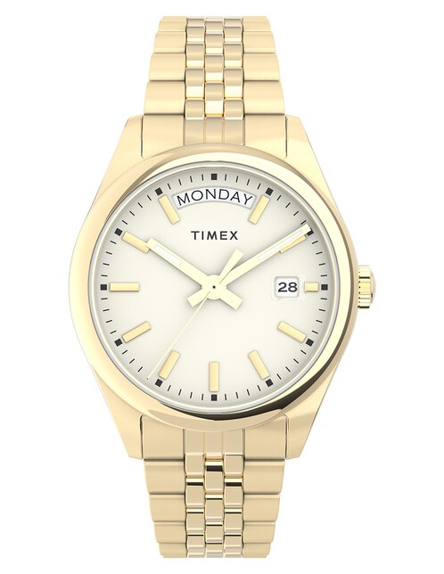 Reloj Timex Legacy Day Date para mujer Tw2v68300vt