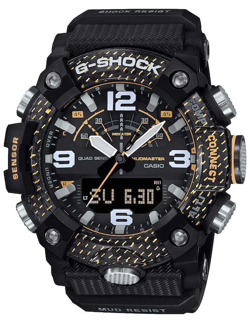 Reloj Master Of G Mudmaster para hombre Gg-b100y-1acr