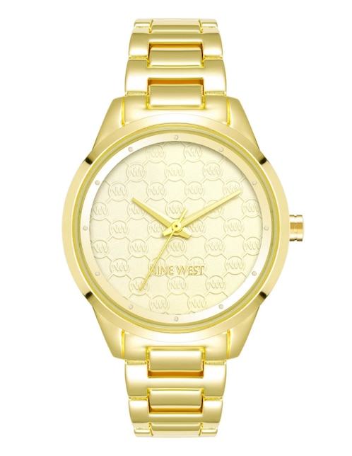 Reloj Nine West Gold Collection para mujer Nw2906chgb