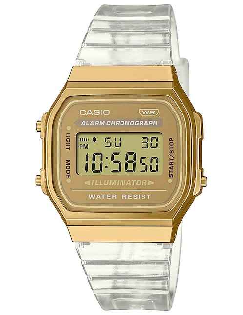 CASIO Reloj Casio Vintage a168 unisex A168XESG-9AVT