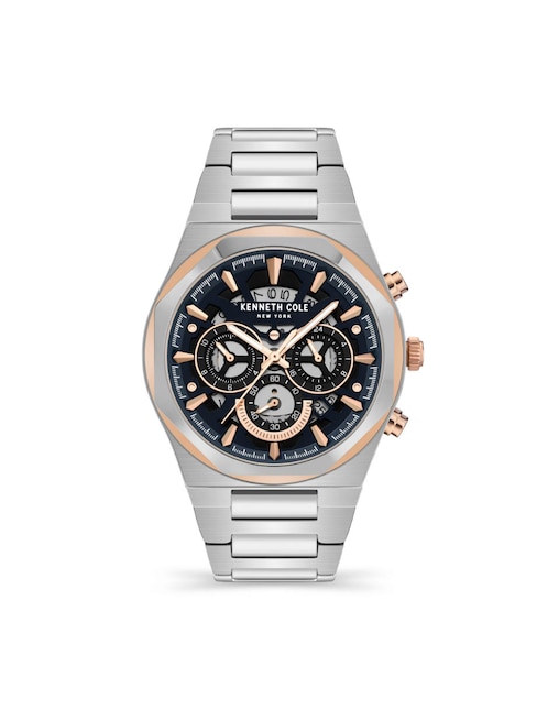 Reloj Kenneth Cole Silver Collection para hombre Kcwgk2130701