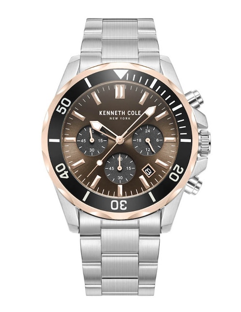 KENNETH COLE Reloj Kenneth Cole Silver Collection para hombre KCWGI0027101