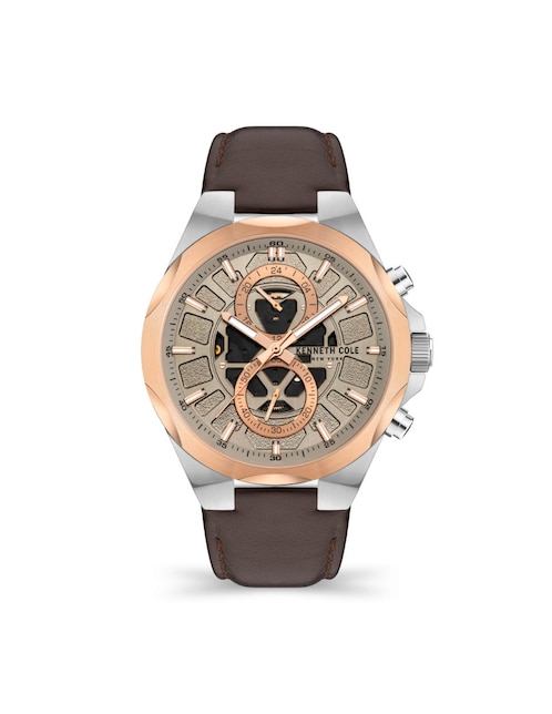 Reloj Kenneth Cole Brown Collection para hombre Kcwgf2130901