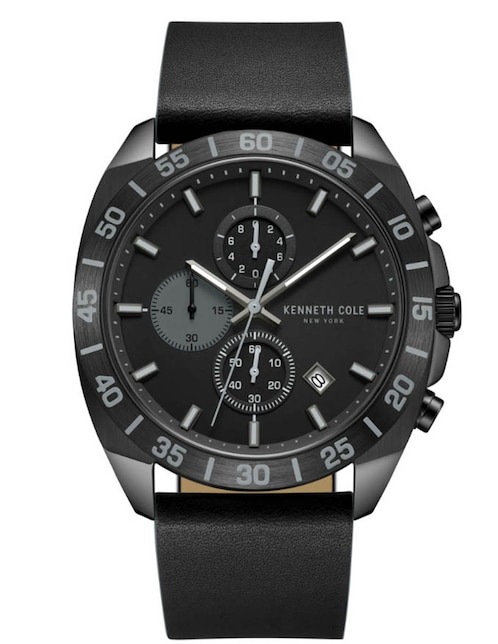 Reloj Kenneth Cole Black Collection para hombre Kcwgc0016103