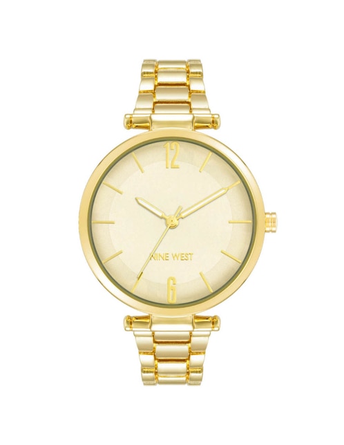 Reloj Nine West Gold Collection para mujer Nw2888chgb