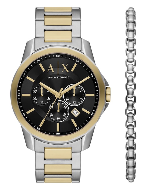 Box set reloj A/X Armani Exchange Smart para hombre ax7148set