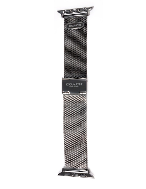 COACH Correa para reloj Coach para Apple de metal con acabado brillante