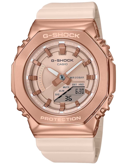 Reloj G-Schok S-Series GM-S2100 para mujer GM-S2100PG-4ACR