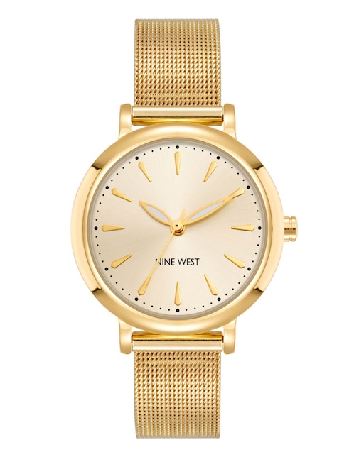 Reloj Nine West Gold Collection para mujer nw2392chgb