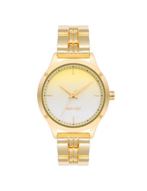 Reloj Nine West Gold collection para mujer NW2946CHGB