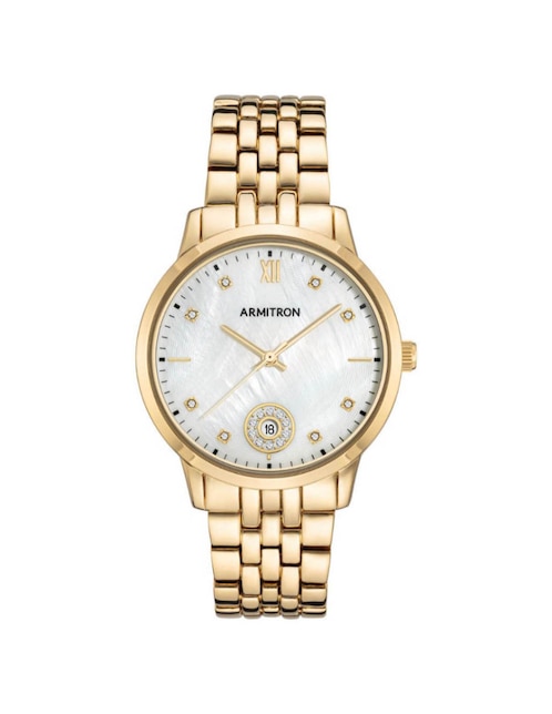 Reloj Armitron Gold Collection para hombre AR755833MPGP