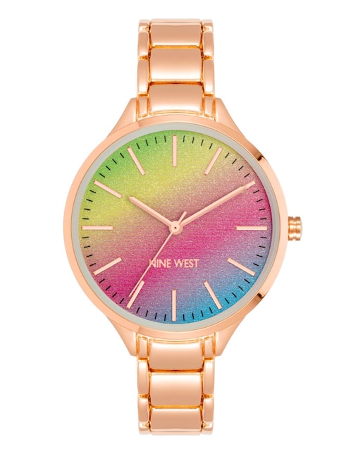 Reloj Nine West Rose Gold Collection para mujer nw2852rbrg