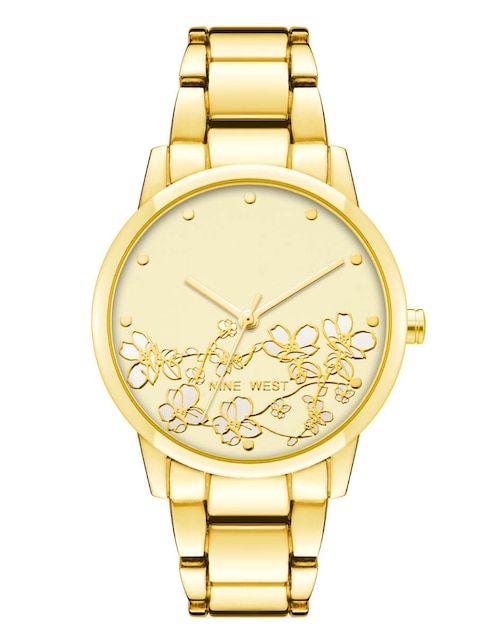 Reloj Nine West Gold Collection para mujer nw2596flgb