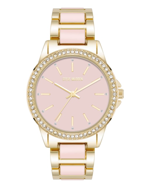 Reloj Steve Madden Two Tone Collection para mujer SM8108LPGP