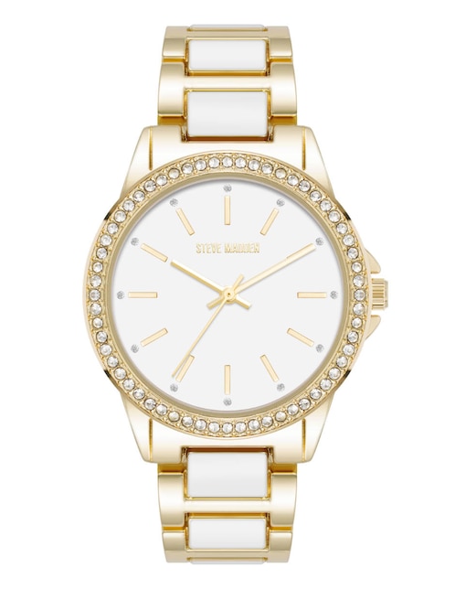 Reloj Steve Madden Two Tone Collection para mujer SM8108WTGP