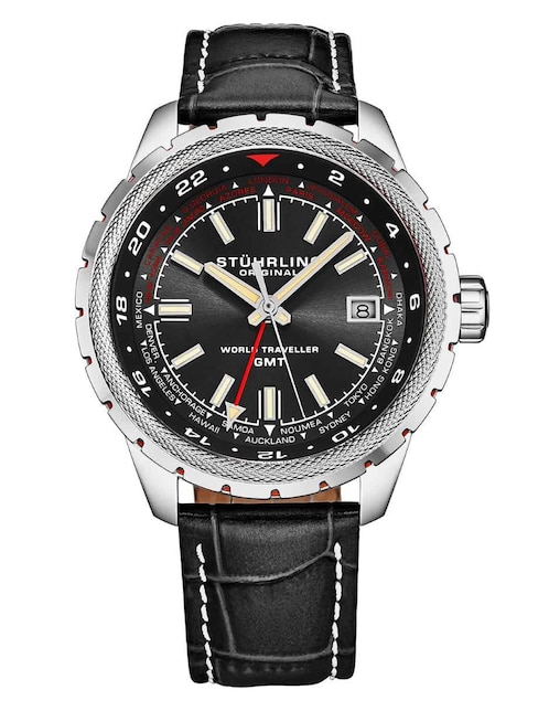 STUHRLING Reloj Stuhrling Aviator para hombre 1014.01