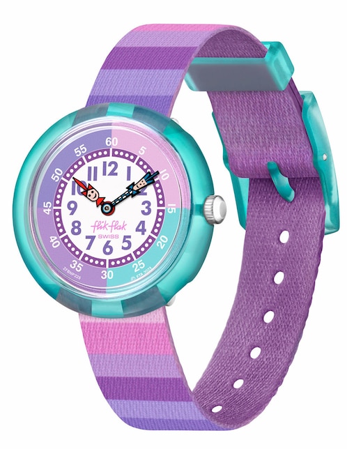 Reloj Swatch D R25 Story Time para niña Zfbnp225