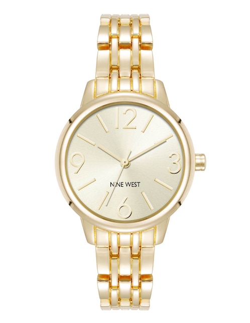 Reloj Nine West Gold Collection para mujer NW3106CHGB