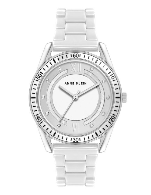 Reloj Anne Klein White Collection para mujer AK5069SVWT