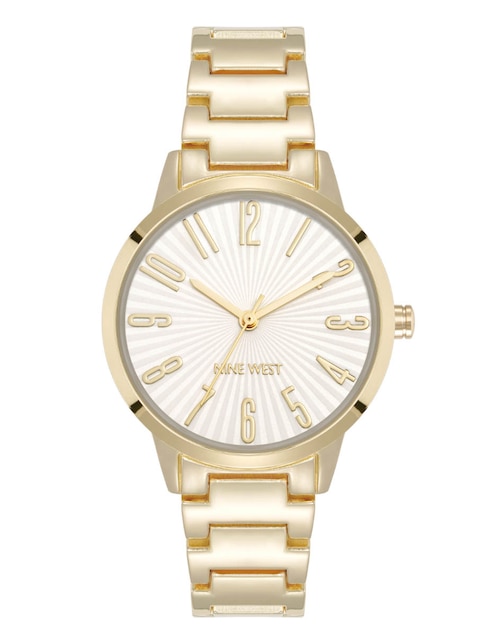 Reloj Nine West Gold Collection para mujer NW3126SVGB