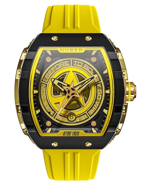 Reloj Nubeo Star Trek Starfleet automático edición limitada para hombre nb-6098-01