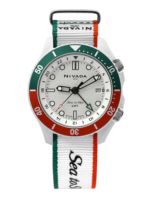 Reloj Nivada Sea To Sky GMT unisex NP25558LACBI