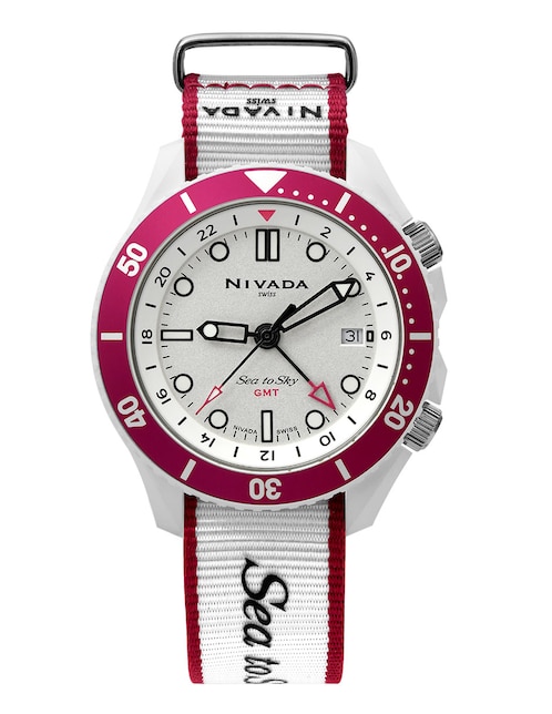 Reloj Nivada Sea To Sky GMT unisex NP25559LACBI