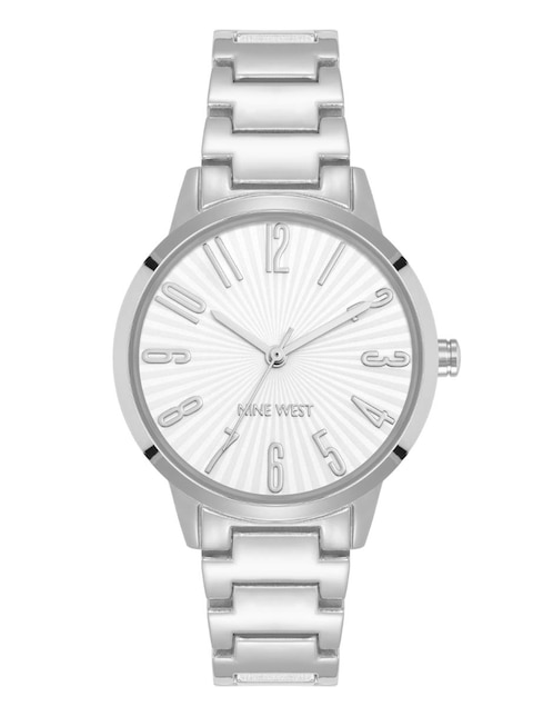 Reloj Nine West Silver Collection para mujer NW3127SVSV