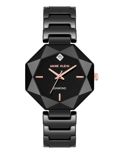 ANNE KLEIN Reloj Anne Klein Black Collection para mujer AK5064BKBK