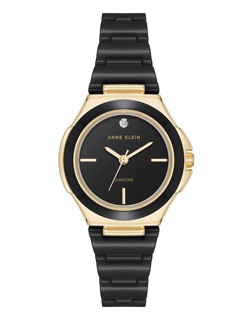 ANNE KLEIN Reloj Anne Klein Black Collection para mujer AK5112GPBK