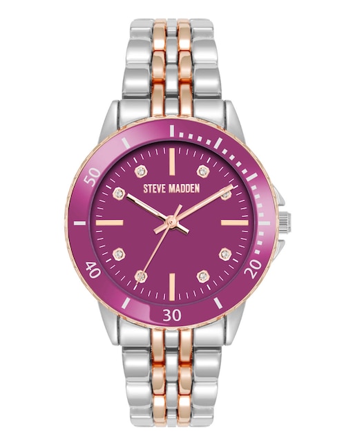 Reloj Steve Madden Two Tone Collection para mujer SM8115MART