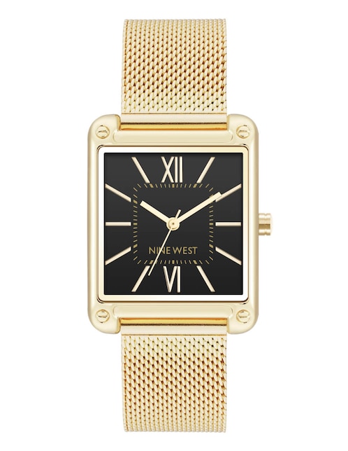 Reloj Nine West Gold Collection para mujer nw2090bkgb