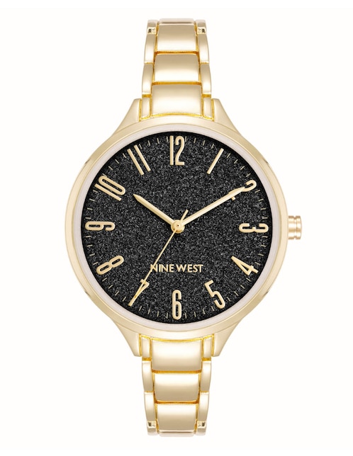 Reloj Nine West Gold Collection para mujer nw2336bkgb