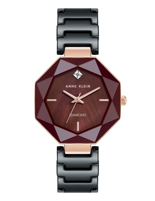 ANNE KLEIN Reloj Anne Klein Black Collection para mujer AK5064BYBK