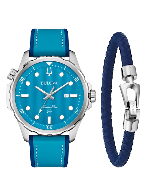 Box set reloj Bulova Marine Star para hombre 96k116